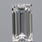 Diamante Naturale Taglio Baguette 0.68ct EX/EX E VVS1 - GIA - 6.87x3.58x2.66mm