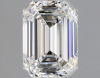 Diamante Naturale Taglio Smeraldo 1.07ct EX/EX F VVS2 - GIA - 6.84x4.86x3.21mm