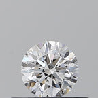 Diamante Naturale Taglio Brillante 0.3ct EX/VG/EX F VVS1 - GIA - 4.33x4.3x2.68mm