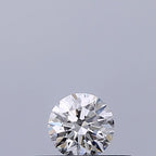 Diamante Taglio Brillante 0.19ct EX/EX/VG E VVS2 - GIA - 3.66x3.68x2.3mm