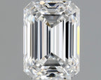 Diamante Naturale Taglio Smeraldo 0.86ct VG/EX E VVS1 - GIA - 6.31x4.49x3.07mm