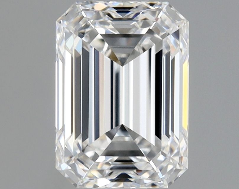 Diamante Naturale Taglio Smeraldo 0.86ct VG/EX E VVS1 - GIA - 6.31x4.49x3.07mm