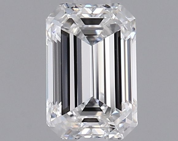 Diamante Naturale Taglio Smeraldo 0.5ct VG/EX F VVS1 - GIA - 5.42x3.62x2.54mm