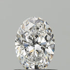 Diamante Naturale Taglio Ovale 0.51ct VG/EX D VVS1 - GIA - 6.25x4.47x2.78mm