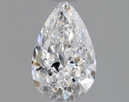 Diamante Naturale Taglio Goccia 0.6ct EX/VG D VVS1 - GIA - 7.43x4.64x2.96mm