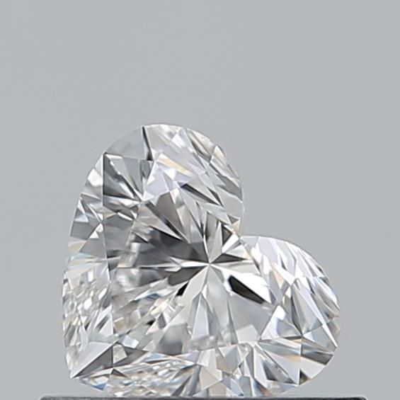 Diamante Naturale Taglio Cuore 0.5ct EX/VG F VS1 - GIA - 4.81x5.62x3.27mm