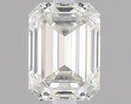 Diamante Naturale Taglio Smeraldo 0.9ct EX/EX H VVS1 - IGI - 6.28x4.59x3.18mm