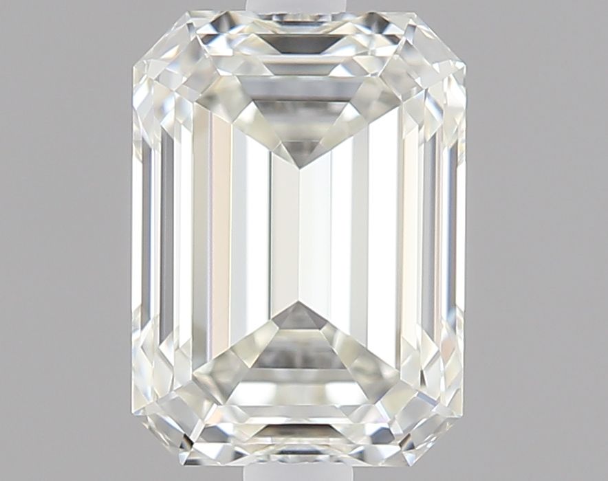 Diamante Naturale Taglio Smeraldo 0.9ct EX/EX H VVS1 - IGI - 6.28x4.59x3.18mm