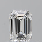 Diamante Naturale Taglio Smeraldo 0.51ct G/VG E IF - GIA - 5.63x3.84x2.53mm