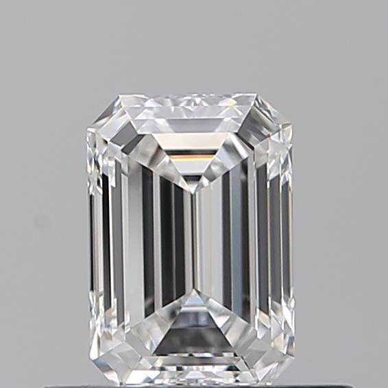 Diamante Naturale Taglio Smeraldo 0.51ct G/VG E IF - GIA - 5.63x3.84x2.53mm