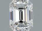 Diamante Naturale Taglio Smeraldo 0.72ct EX/EX D VS1 - GIA - 5.95x4.47x3.02mm