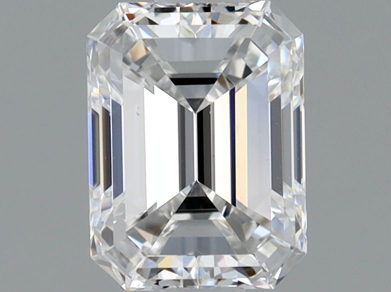 Diamante Naturale Taglio Smeraldo 0.72ct EX/EX D VS1 - GIA - 5.95x4.47x3.02mm