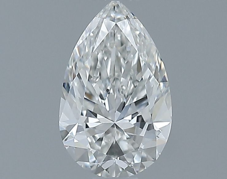 Diamante Naturale Taglio Goccia 0.6ct VG/EX G VVS2 - GIA - 7.37x4.62x2.91mm