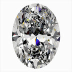 Diamante Naturale Taglio Ovale 0.51ct EX/EX G VVS1 - IGI - 6.05x4.46x2.92mm