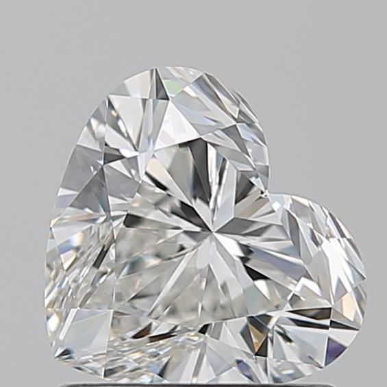 Diamante Naturale Taglio Cuore 1.1ct EX/EX H VVS2 - GIA - 6.29x7.1x4.15mm