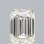Diamante Naturale Taglio Smeraldo 0.42ct EX/EX H IF - IGI - 5.21x3.57x2.32mm
