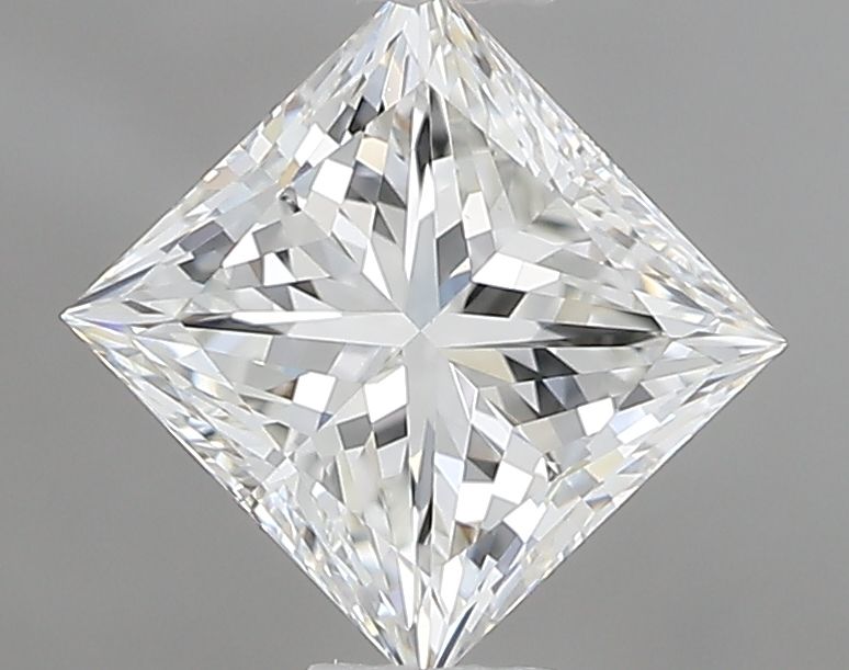 Diamante Naturale Taglio Princess 0.8ct VG/EX G VVS1 - IGI - 5.16x4.98x3.75mm