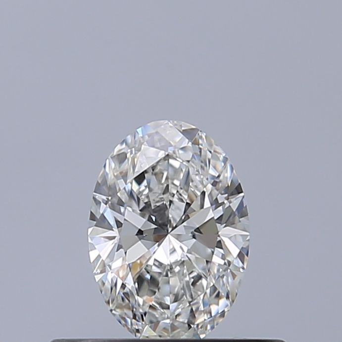 Diamante Naturale Taglio Ovale 0.32ct VG/VG F VVS1 - GIA - 5.55x3.91x2.4mm