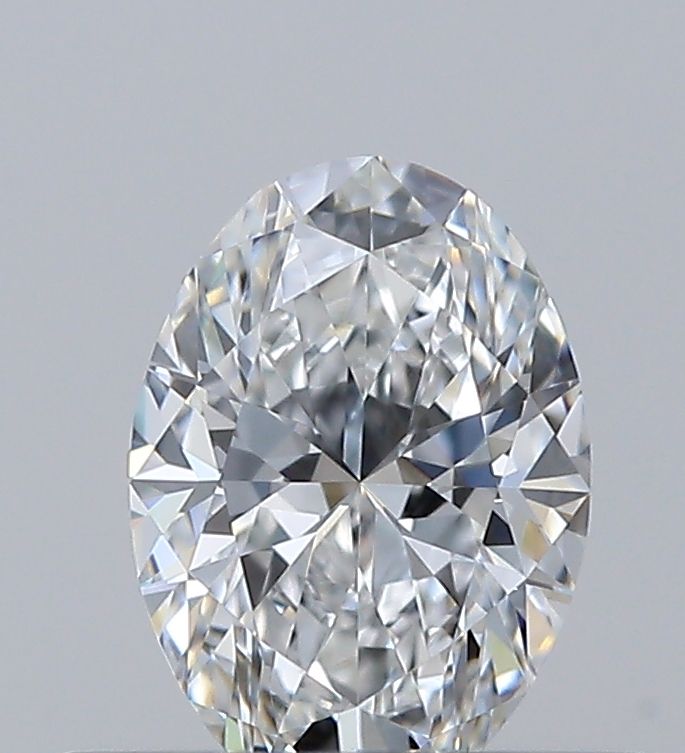Diamante Naturale Taglio Ovale 0.38ct VG/EX E VVS2 - GIA - 5.74x4.08x2.6mm
