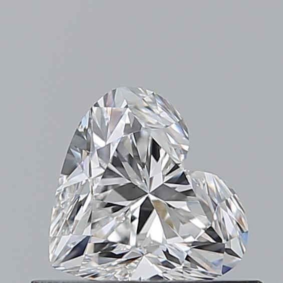 Diamante Naturale Taglio Cuore 0.51ct VG/EX F VS1 - GIA - 4.97x5.5x3.27mm