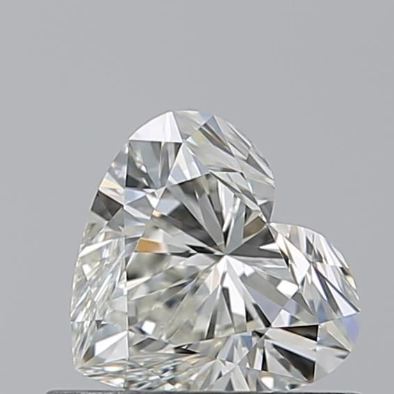 Diamante Naturale Taglio Cuore 0.6ct VG/EX J VVS1 - GIA - 5.22x5.75x3.44mm