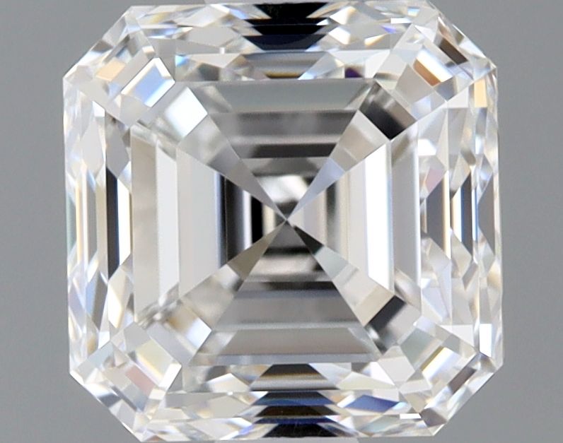 Diamante Naturale Taglio Asscher 1.2ct EX/EX E VVS2 - GIA - 5.62x5.59x4.06mm