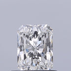 Diamante Naturale Taglio Radiant 0.52ct EX/EX E VVS2 - GIA - 5.44x4.02x2.71mm