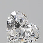 Diamante Naturale Taglio Cuore 0.71ct VG/VG H VS1 - GIA - 5.35x6.26x3.73mm