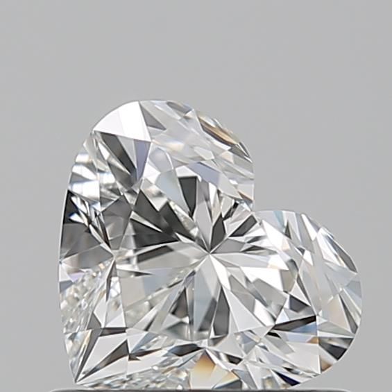 Diamante Naturale Taglio Cuore 0.71ct VG/VG H VS1 - GIA - 5.35x6.26x3.73mm