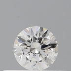 Diamante Naturale Taglio Brillante 0.27ct 3EX H VVS2 - GIA - 4.16x4.18x2.57mm