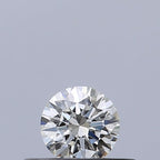 Diamante Naturale Taglio Brillante 0.21ct 3EX I VVS1 - GIA - 3.84x3.87x2.35mm