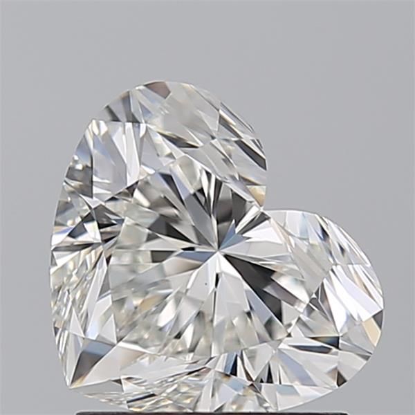 Diamante Naturale Taglio Cuore 1.53ct EX/EX H VS1 - GIA - 6.81x8.0x4.69mm