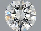 Diamante Naturale Taglio Brillante 0.38ct 3EX H IF - GIA - 4.71x4.73x2.86mm