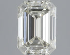 Diamante Naturale Taglio Smeraldo 0.7ct EX/EX J VVS1 - IGI - 5.95x4.2x2.85mm