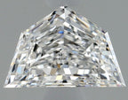 Diamante Naturale Taglio Scudo 0.65ct EX/VG E VS1 - GIA - 7.05x4.76x2.84mm