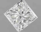 Diamante Naturale Taglio Princess 0.9ct VG/EX H VVS1 - GIA - 5.22x5.14x3.76mm