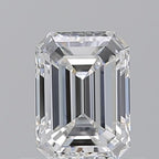 Diamante Naturale Taglio Smeraldo 0.7ct EX/VG F VS1 - GIA - 6.01x4.35x2.85mm