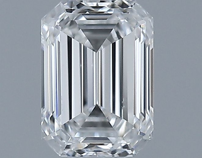Diamante Naturale Taglio Smeraldo 0.4ct VG/VG F VS2 - GIA - 4.9x3.49x2.37mm