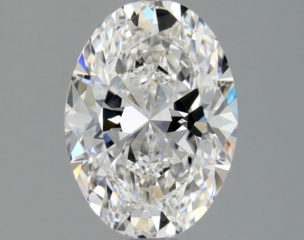 Diamante Naturale Taglio Ovale 1.3ct EX/EX E VVS2 - GIA - 8.64x6.19x3.89mm