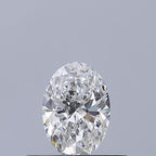 Diamante Naturale Taglio Ovale 0.31ct VG/EX D VVS2 - GIA - 5.42x3.8x2.37mm