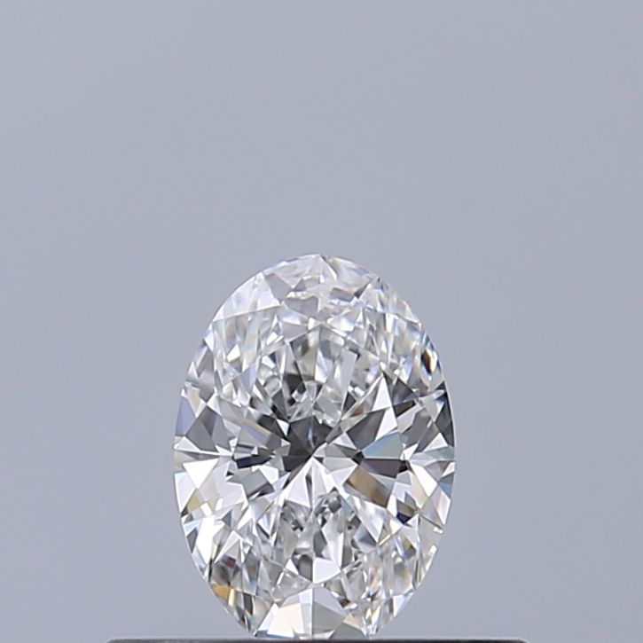 Diamante Naturale Taglio Ovale 0.31ct VG/EX D VVS2 - GIA - 5.42x3.8x2.37mm