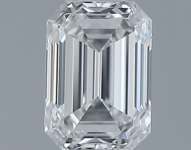 Diamante Naturale Taglio Smeraldo 0.4ct VG/EX F VS1 - GIA - 4.86x3.47x2.39mm