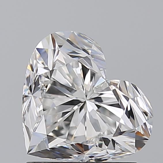 Diamante Naturale Taglio Cuore 1.5ct EX/EX E VS1 - GIA - 6.64x7.7x4.92mm