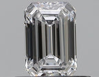 Diamante Naturale Taglio Smeraldo 0.5ct G/EX D VS1 - GIA - 5.68x3.79x2.45mm