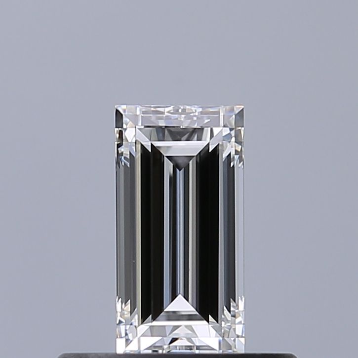 Diamante Naturale Taglio Baguette 0.42ct EX/VG E VVS2 - GIA - 6.17x3.12x2.16mm