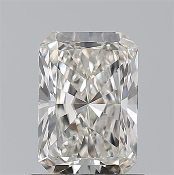 Diamante Naturale Taglio Radiant 1.01ct EX/EX J VVS1 - GIA - 7.09x4.92x3.28mm