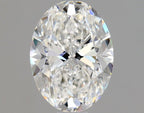 Diamante Naturale Taglio Ovale 1.01ct VG/EX F VS2 - GIA - 7.53x5.55x3.6mm