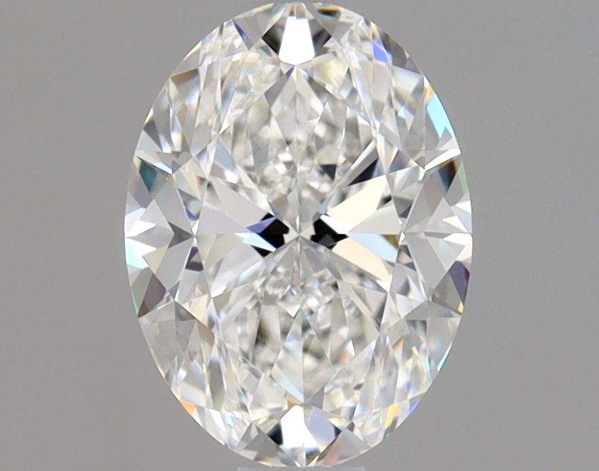 Diamante Naturale Taglio Ovale 1.01ct VG/EX F VS2 - GIA - 7.53x5.55x3.6mm