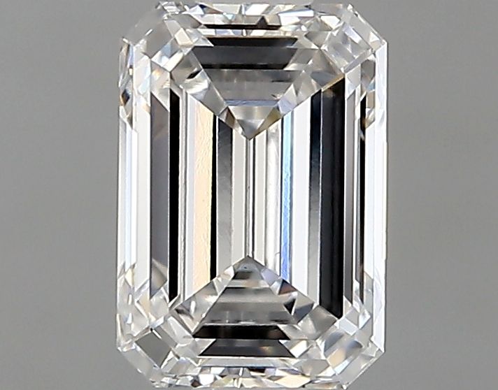 Diamante Naturale Taglio Smeraldo 0.91ct EX/EX F VS2 - GIA - 6.57x4.57x3.03mm