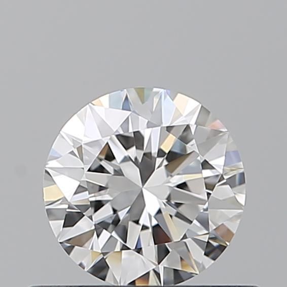 Diamante Naturale Taglio Brillante 0.5ct 3EX F VVS1 - GIA - 5.14x5.12x3.11mm